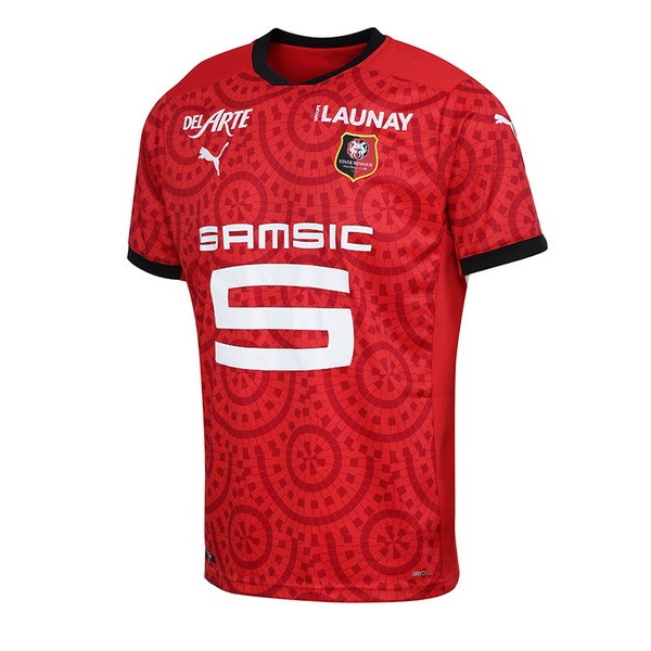 Thailande Maillot Football Stade Rennais Domicile 2020-21 Noir Rouge